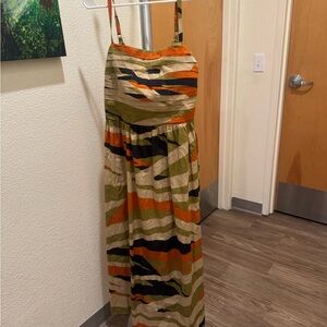 Stylish Multicolor Maxi Dress